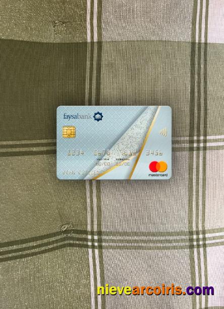 Pakistan Faysal bank mastercard photolook